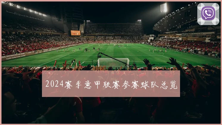 2024赛季意甲联赛参赛球队总览